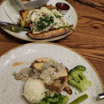 Flame & Barrel - Brie chicken and open faced prime rib sandwich - Cocktail Bars Near Me - Edmonton, Alberta Flame & Barrel - Brie chicken and open faced prime rib sandwich - Cocktail Bars Near Me - Edmonton, Alberta