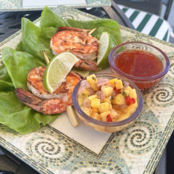 Pavilion Bar - Shrimp mango salsa - Bars Near Me - Charleston, South Carolina