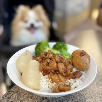 JP Taiwan Bistro - Taiwanese Braised Pork Rice 臺式魯肉飯 ($9.90 + $1.50 braised egg) - Taiwanese Near Me - Cupertino, California JP Taiwan Bistro - Taiwanese Braised Pork Rice 臺式魯肉飯 ($9.90 + $1.50 braised egg) - Taiwanese Near Me - Cupertino, California