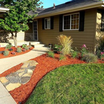 Eden Landscape - the front yard of a home - Landscaping Near Me