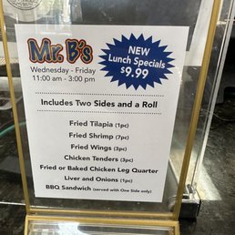 Lunch specials Lunch specials