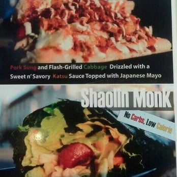 Dojo Dog - Menu as of 8/17/12 - Asian Fusion Near Me - Berkeley, California