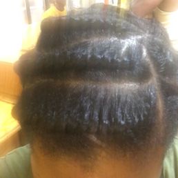 Very neat flat twist Very neat flat twist