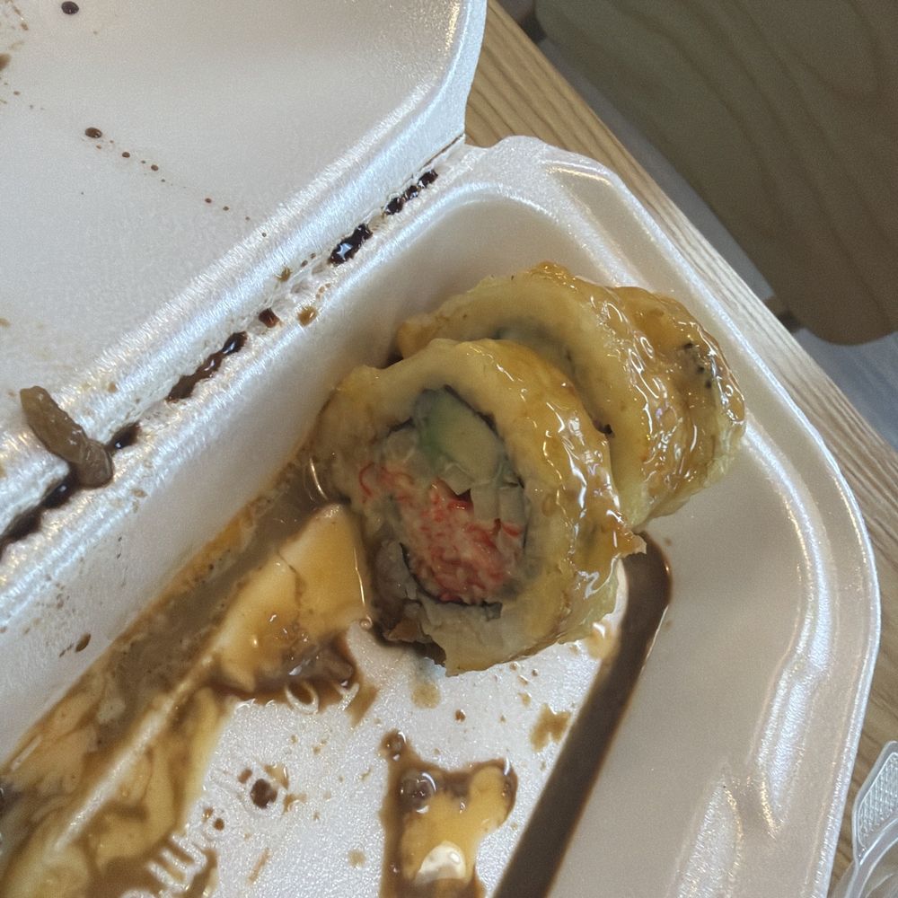 Hoshi Japanese Express - Was a spicy California deep fried 10/10 forgot to take pic before cause it was so good. - Japanese Near Me - Troy, Missouri Hoshi Japanese Express - Was a spicy California deep fried 10/10 forgot to take pic before cause it was so good. - Japanese Near Me - Troy, Missouri
