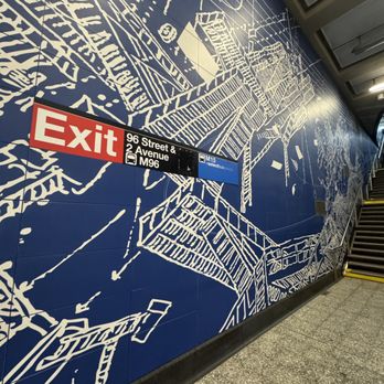 MTA - 96th St Second Avenue Station - Q - 96th St 2nd Ave Subway Station (Q) - Sarah Sze "Blueprint for a Landscape" 2017, 96th St Stairs - Metro Stations Near Me - New York, New York MTA - 96th St Second Avenue Station - Q - 96th St 2nd Ave Subway Station (Q) - Sarah Sze "Blueprint for a Landscape" 2017, 96th St Stairs - Metro Stations Near Me - New York, New York