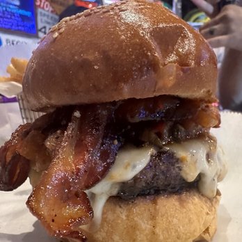 Brgr Stop - Friendly Ghost Burger - American Near Me - Fort Lauderdale, Florida