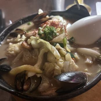 Yasijang - NAGASAKI CHAMPON - white broth with SEA food and noodles - Korean Near Me - San Francisco, California Yasijang - NAGASAKI CHAMPON - white broth with SEA food and noodles - Korean Near Me - San Francisco, California