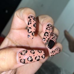 AP Nails Spa - Rushed on the cheetah print. See thumb. $65