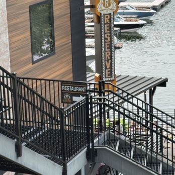 1932 Reserve - Stairs to patio - New American Near Me - Osage Beach, Missouri