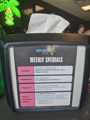 Menu photo 1 Sour Street Pizza Norfolk, VA