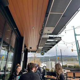 people eating outside people eating outside