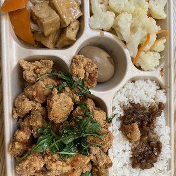 O2 valley - #R4. Popcorn Chicken Bento - Taiwanese Near Me - Palo Alto, California O2 valley - #R4. Popcorn Chicken Bento - Taiwanese Near Me - Palo Alto, California