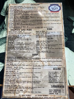 Menu photo 2 Nini's Cuban Cuisine Indialantic, FL Menu photo 2 Nini's Cuban Cuisine Indialantic, FL