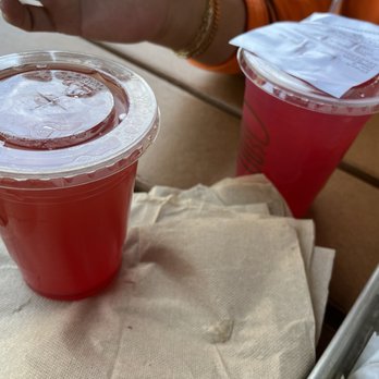 Shake Shack Ice Blocks - Harvest Berry Lemonade and Fifty/Fifty Harvest Berry Lemonade - Burgers Near Me - Sacramento, California Shake Shack Ice Blocks - Harvest Berry Lemonade and Fifty/Fifty Harvest Berry Lemonade - Burgers Near Me - Sacramento, California