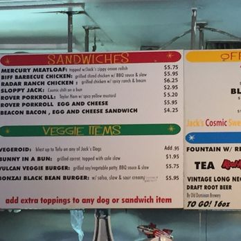 Jack's Cosmic Dogs - Hot Dogs Near Me - Mount Pleasant, South Carolina