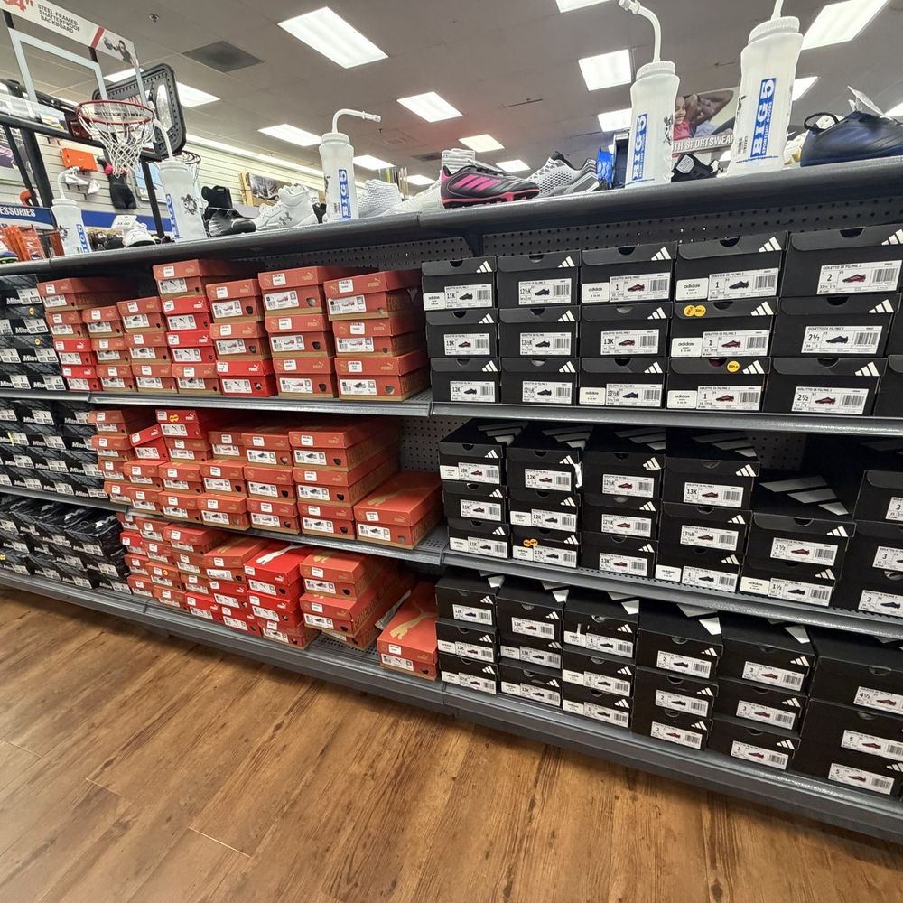Big 5 Sporting Goods - Only three brands of soccer cleats, nothing BIG about this besides the quantity - Sporting Goods Near Me - Murrieta, California