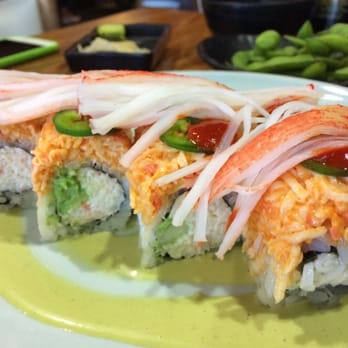 Sushi OK - Mexican roll, really good and spicy!! - Sushi Bars Near Me - Riverside, California Sushi OK - Mexican roll, really good and spicy!! - Sushi Bars Near Me - Riverside, California