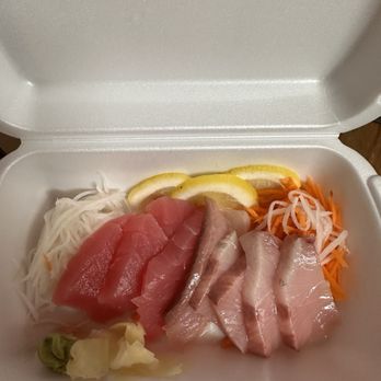Ikkyu Japanese Restaurant - Sashimi sampler which is just two pieces of tuna... - Japanese Near Me - Chico, California Ikkyu Japanese Restaurant - Sashimi sampler which is just two pieces of tuna... - Japanese Near Me - Chico, California