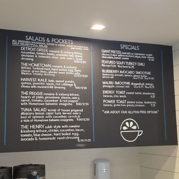 Hometown Coffee & Juice - Food menu #2 - Coffee & Tea Near Me - Glenview, Illinois Hometown Coffee & Juice - Food menu #2 - Coffee & Tea Near Me - Glenview, Illinois