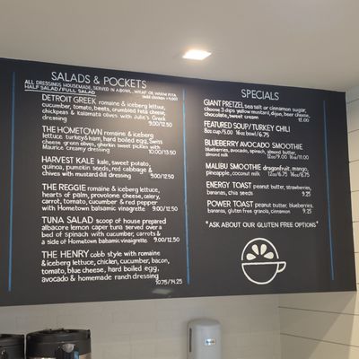 Menu photo 1 Hometown Coffee & Juice Glenview, IL Menu photo 1 Hometown Coffee & Juice Glenview, IL