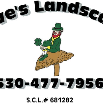 Dave's Landscape, Inc - the logo for dave's landscape - Landscaping Near Me - Grass Valley, California