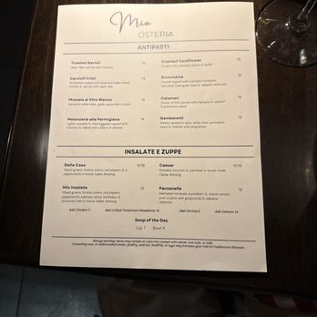 Mio Osteria - Page 1 - Italian Near Me - Edwardsville, Illinois Mio Osteria - Page 1 - Italian Near Me - Edwardsville, Illinois