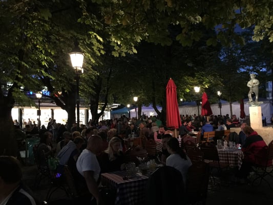 Viktualienmarkt Beergarden by null