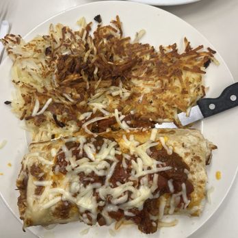 Jim's Coffee Shop - Chorizo Breakfast Burrito - Diners Near Me - Alameda, California