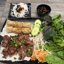 Bánh Hỏi Thịt Nướng & Bò Nướng