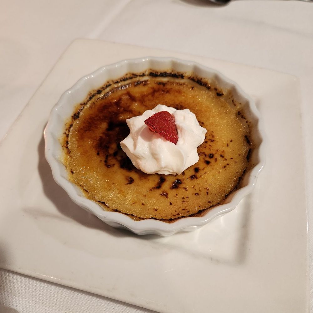 Old Surrey Restaurant - Espresso Creme Brulee - French Near Me - Surrey, British Columbia