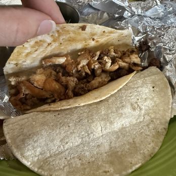 Cilantro Mexican Grill - Chicken + chorizo taco - Desserts Near Me - Moneta, Virginia