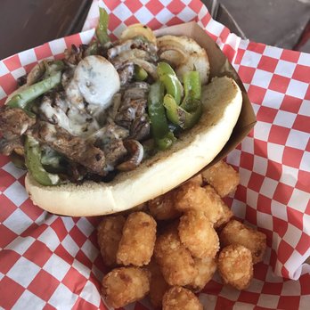Teddy B's - Philly cheesesteak with Tots - Burgers Near Me - San Antonio, Texas Teddy B's - Philly cheesesteak with Tots - Burgers Near Me - San Antonio, Texas