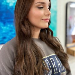 Went from black to soft brown, color correction