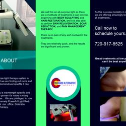 Colorado Alternative Therapy - More info on our Hi Power Light