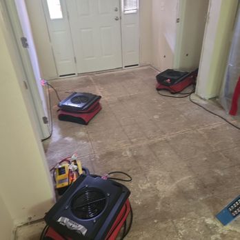 Williams Restoration - Dry out progress in Burton MI. - Damage Restoration Near Me