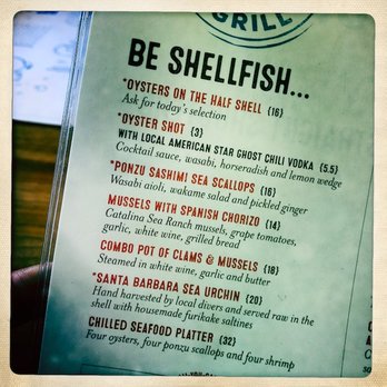 Bluewater Grill - Seafood Near Me - Santa Barbara, California