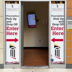 UMMC Pharmacy at Weinberg - Pharmacy entrance