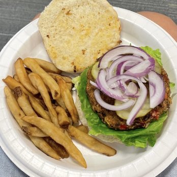 Boston Burger - veggie burger from catering - Burgers Near Me - Boston, Massachusetts