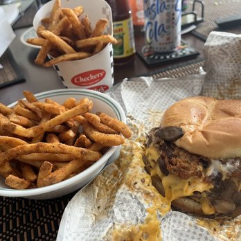 Rally's - Generous serving of fries. Fried mushroom big buford. - Burgers Near Me - Moreno Valley, California Rally's - Generous serving of fries. Fried mushroom big buford. - Burgers Near Me - Moreno Valley, California
