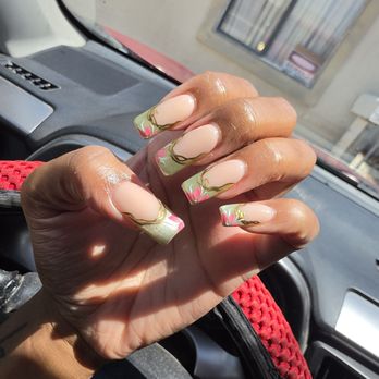 Midtown Nail Lounge - My beautiful birthday set! - Nail Salons Near Me - Phoenix, Arizona Midtown Nail Lounge - My beautiful birthday set! - Nail Salons Near Me - Phoenix, Arizona