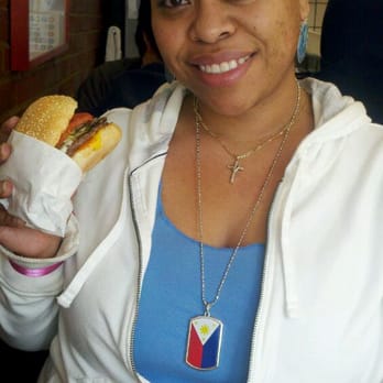 Bongo Burger - Yelper Mary J w/ her Mushroom Burger (2/11/12) - Burgers Near Me - Berkeley, California