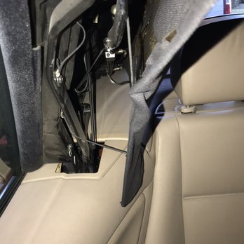 RG Motorworks - RG Motorwerks charged me $250 to fix this on my convertible BMW 330CI! They used scotch tape! - Auto Repair Near Me - Henderson, Nevada