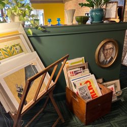 Mitrebox Framing Studio - Shop upstairs in our Vintage Loft.