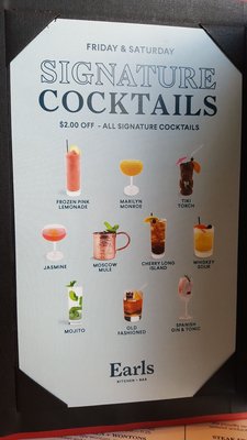 Menu photo 4 Earls St. Albert, AB