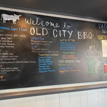 Old City Barbeque - Drink menu - Barbeque Near Me - Williamsburg, Virginia Old City Barbeque - Drink menu - Barbeque Near Me - Williamsburg, Virginia