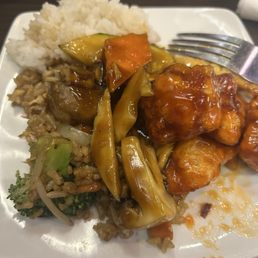 Chicken and Mixed Vegetables General Tso's Chicken Fried Rice Chicken and Mixed Vegetables General Tso's Chicken Fried Rice