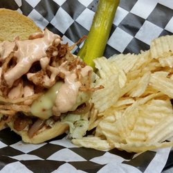 Mazz's Corner Cafe - Onion Burger