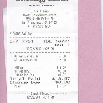 Brick & Beam - Happy Hour from 3-6pm. Good Prices and Good Wine. Food specials too (I think) - Sports Bars Near Me - San Francisco, California Brick & Beam - Happy Hour from 3-6pm. Good Prices and Good Wine. Food specials too (I think) - Sports Bars Near Me - San Francisco, California