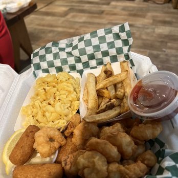 Hankerin - Shrimp basket with Mac? And fries - American Near Me - Batesburg-Leesville, South Carolina Hankerin - Shrimp basket with Mac? And fries - American Near Me - Batesburg-Leesville, South Carolina