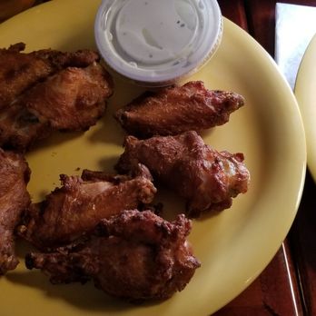 Track Town Pizza - Delicious wings! Crispy, meaty, and inexpensive (7 for $5) - Pizza Near Me - Eugene, Oregon